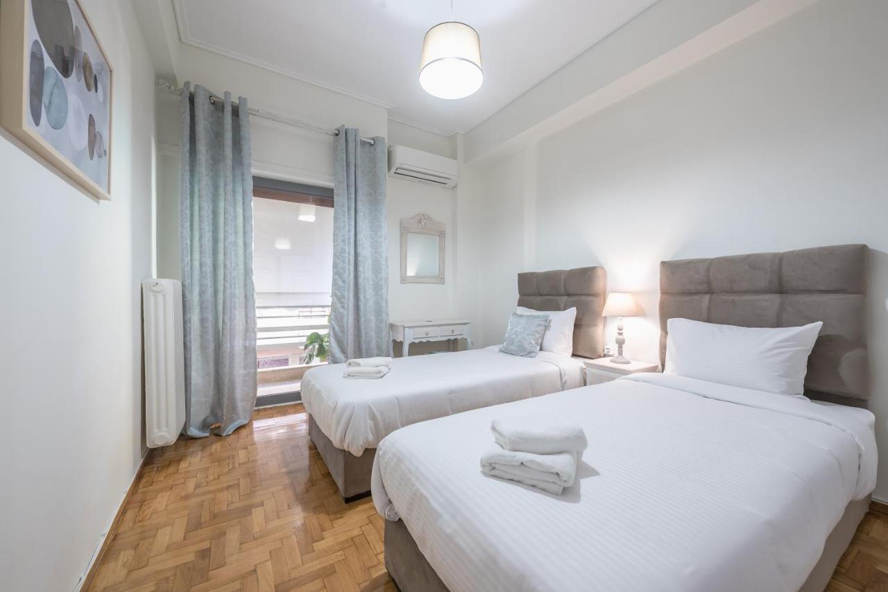 Athens Apartment Nina,1 Minute From Metro Station Extérieur photo